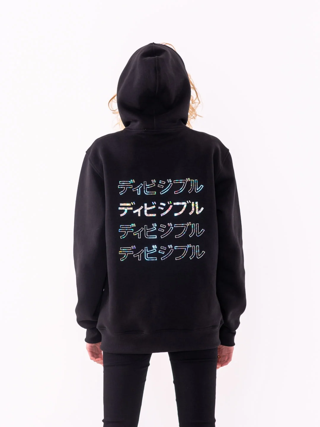 Holo REAR KANA Black Hoodie