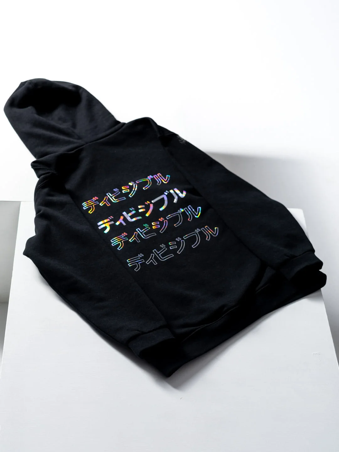 Holo REAR KANA Black Hoodie - Image 5