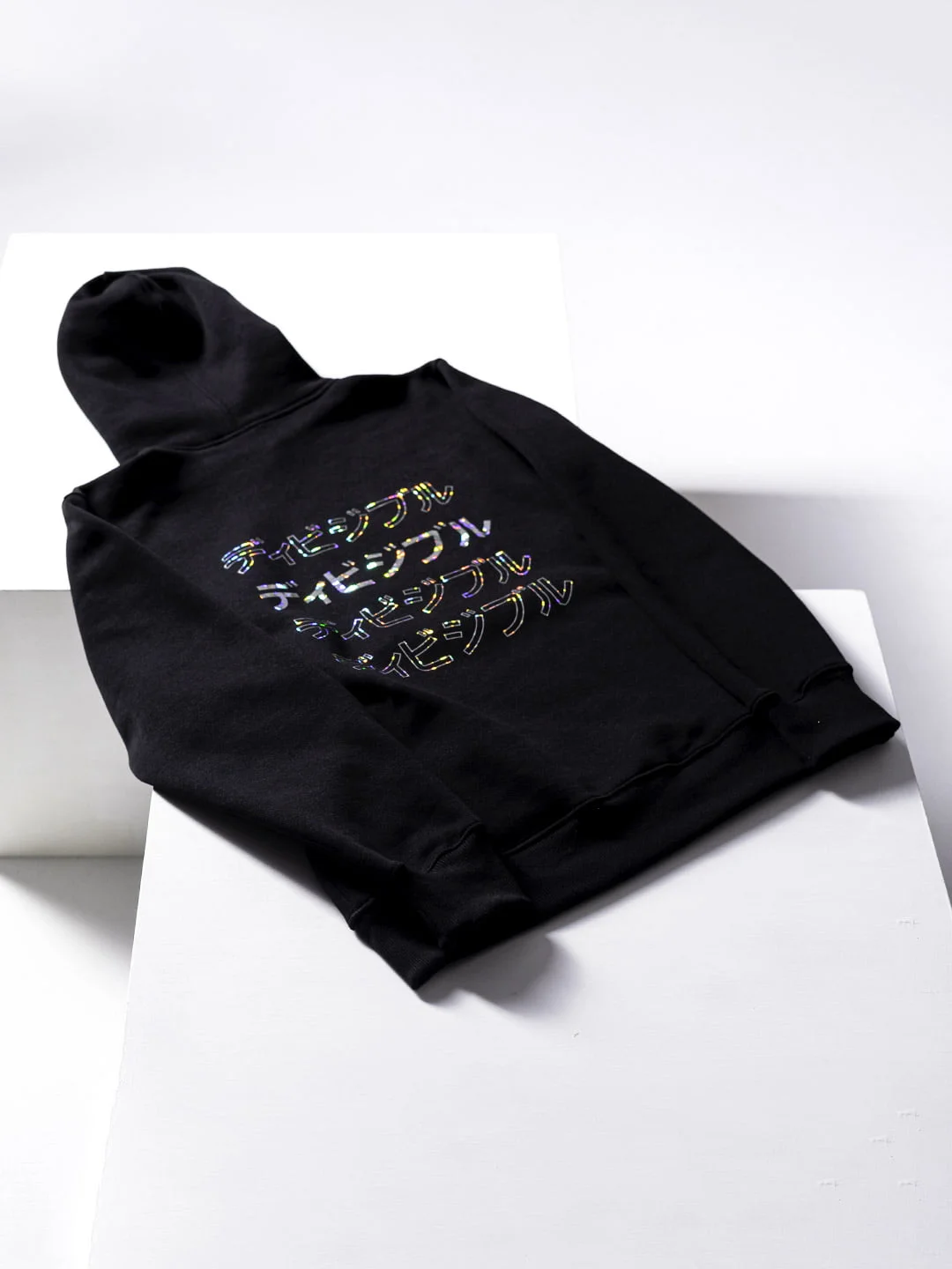 Holo REAR KANA Black Hoodie - Image 4