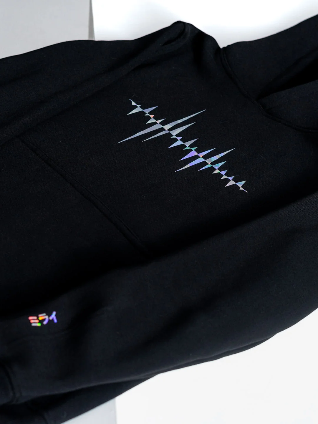 Holo MIRAI MID WAVE Black Hoodie - Image 4